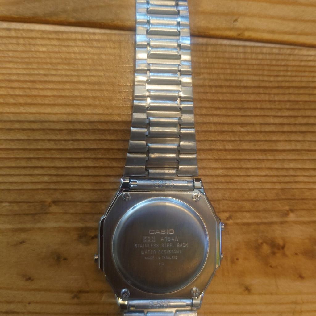 Excellent Vintage CASIO Digital Working Condition, Condition, Watch, Battery-operated, A164W, Confirmed