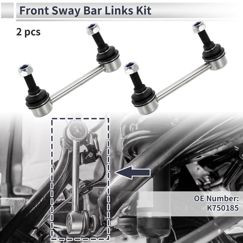 X Autohaux Front Stabilizer Bar Links No Bushing for Hummer H3 2006-2010 No.K750185