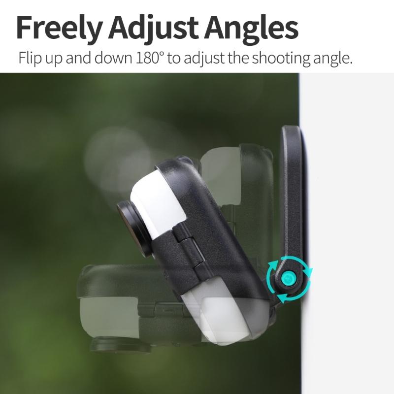 Magnetische Nackenhalterung für GO 3 Kamera Praktische und Flexible Magnetische Brusthalterung mit Lanyard 22cm-42cm Einstellbar