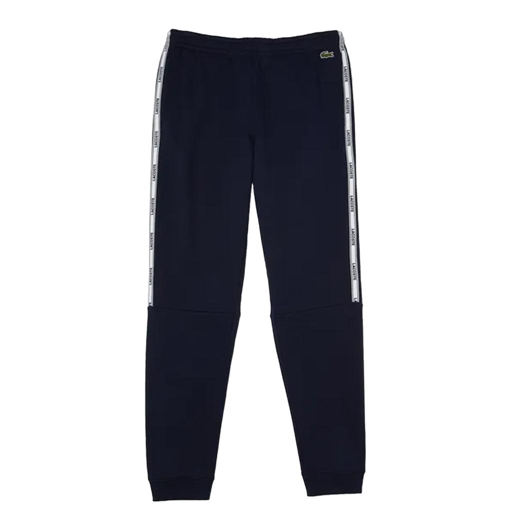 Lacoste Mens Branded Tape Jogging Bottoms