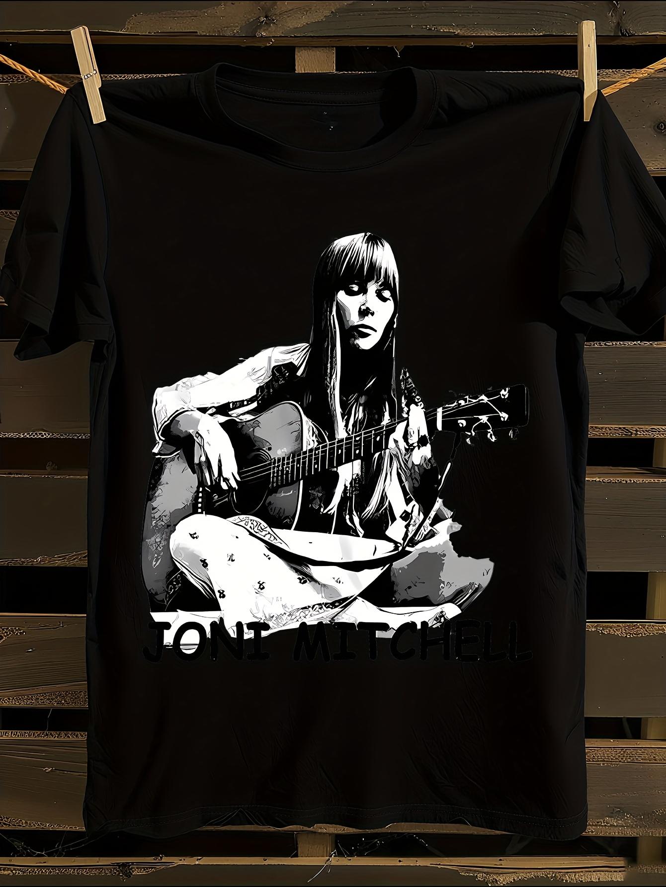 Joni Mitchell Vintage Rock T-shirt XXL