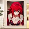 Anime High School DxD DIY Sticky Colorful Tapestry Wall Hanging Bohemian Wall Tapestries Mandala Wall Art Decor