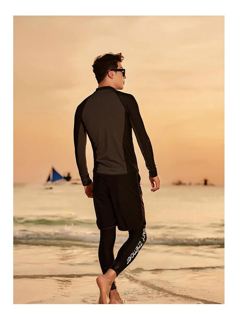 Women's Quick-Dry Two-Piece Snorkeling Wetsuit with Sun Protection and Jellyfish Guard