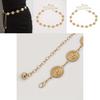 Metal Floral Daisy Embellished Waist Chain For Women Summer Casual Fashion Jewelry