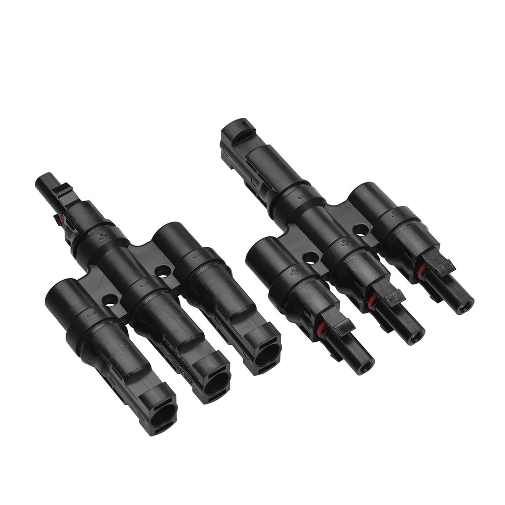 Abzweig-Solarsteckverbinder T-Steckverbinder für die Parallelverbindung zwischen Solarmodulen 5-fach IP67