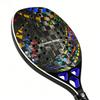 Custom 3K/12K/18K Carbon Fiber Padel Racket Professional High Performance Beach Tennis Paddle with EVA Foam Core