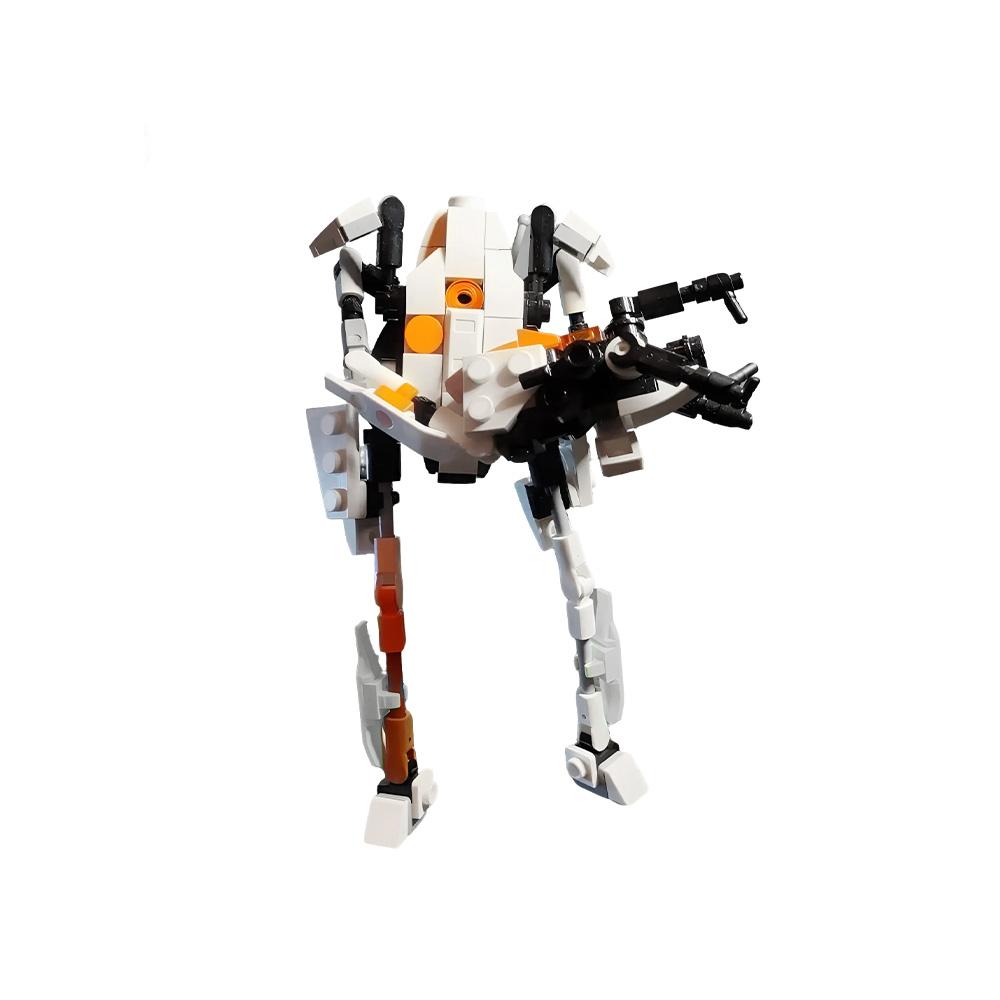 MOC Popular Games Portal 2 Robot Building Blocks Model High-Tech ATLAS And P-Body Robot Bricks Assembly Toys Kids Birthday Gifts