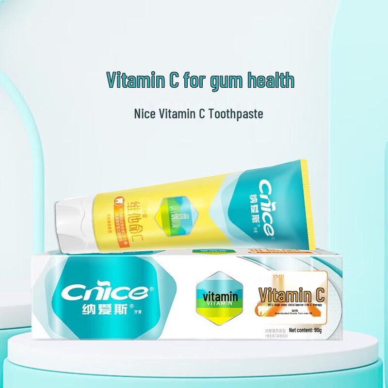 

Nai s Vitamin C Fresh Orange Mint Toothpaste