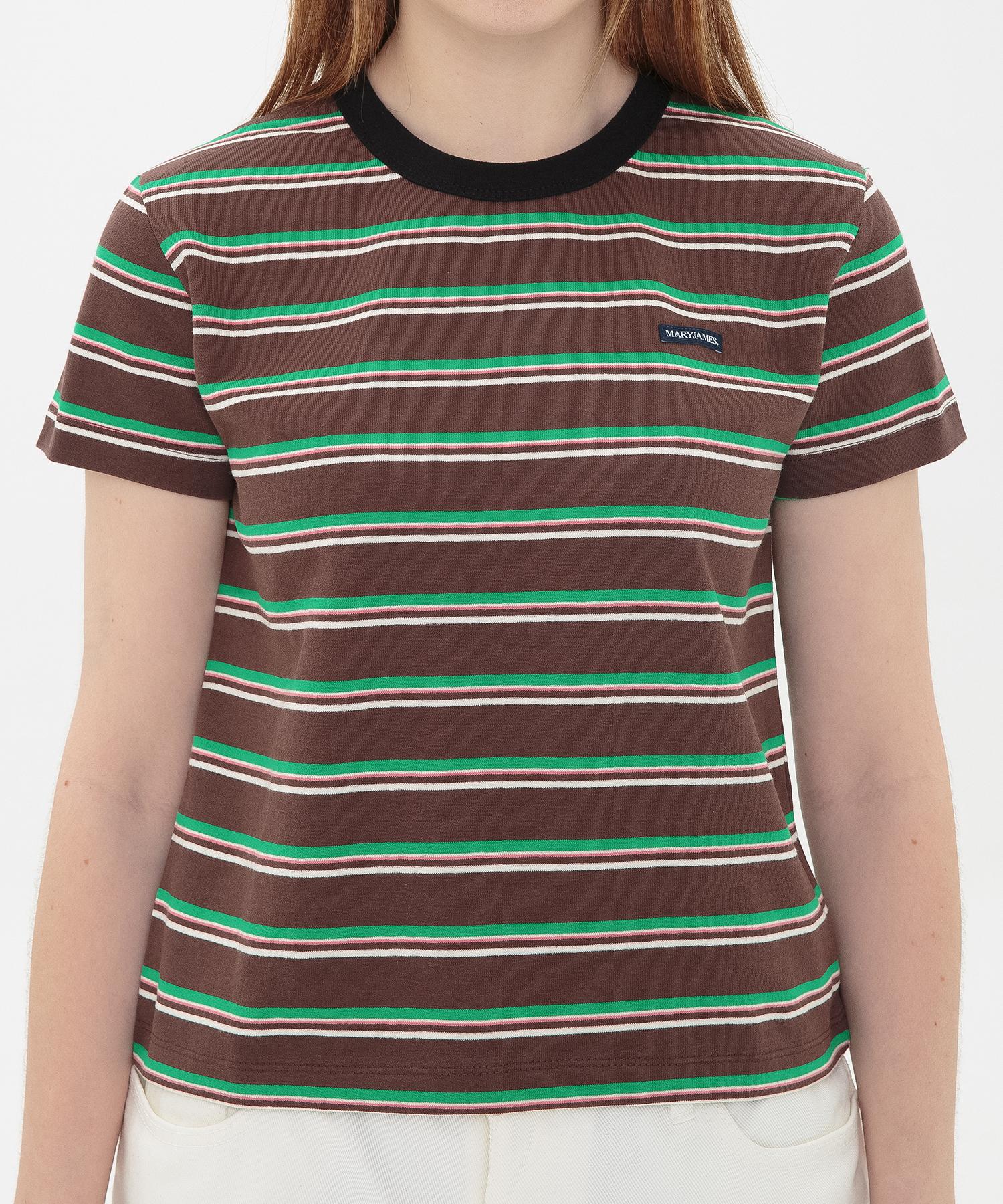 Mary James (W) Glliseo Crop T-Brown Free