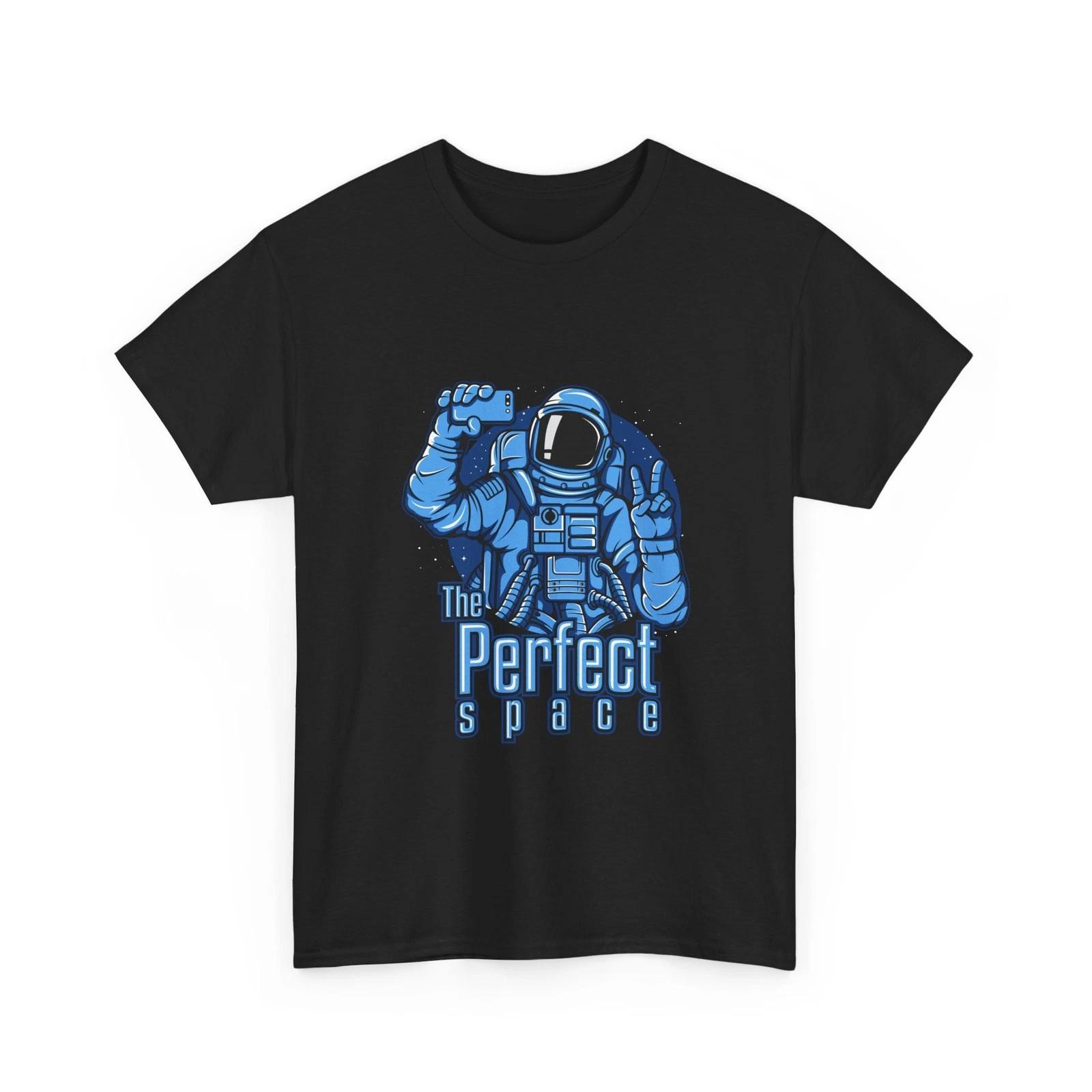 Astronaut T-Shirt The Perfect Space Graphic Tee Gift For Men/Women, Explorer Tee L