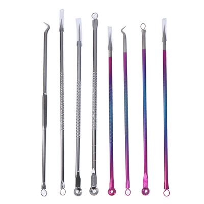 4Pcs Stainless Steel Blackhead Comedone Kit Acne Extractor Blackhead Remover