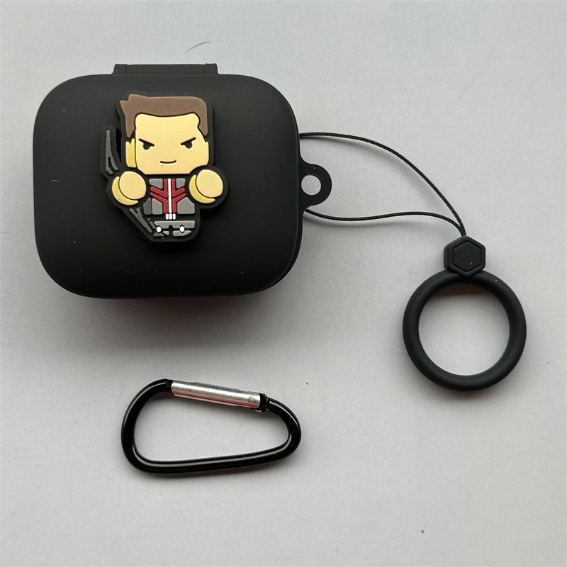 Applicable to real me Realme Buds Air8 wireless bluetooth headset case 1pro three-dimensional cartoon soft case