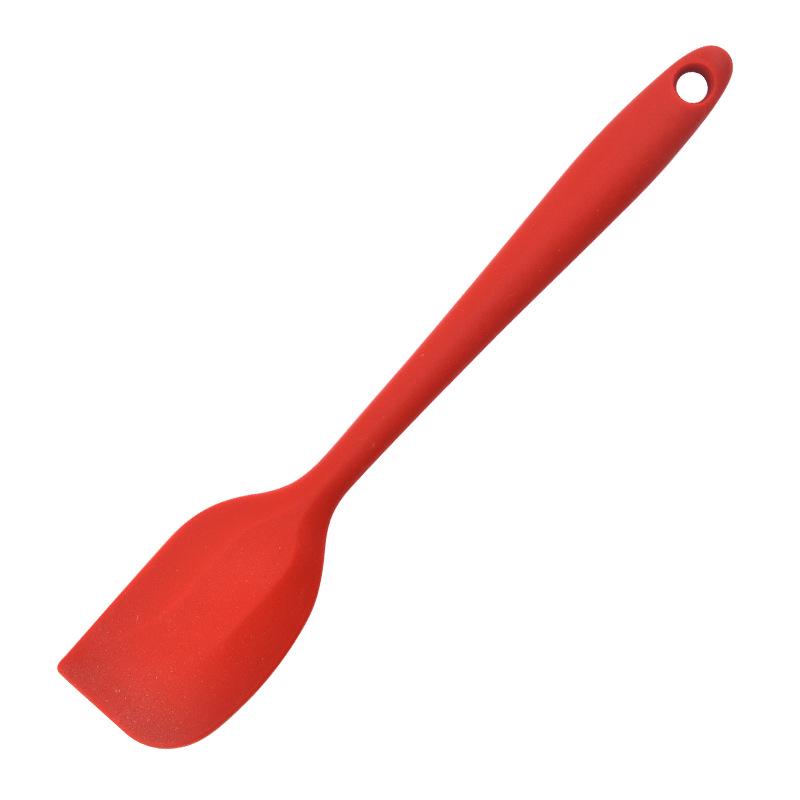 Silicone Spatula for Baking and Cake Decorating - One-Piece, Easy-to-Clean, Colorful Macaron Design