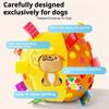 Jouet interactif pour chien, balle pour mâcher, entraînement, décompression, poignée en peluche résistante aux morsures, jouets pour chiens avec cloches, fournitures pour animaux de compagnie