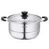 Debo 28cm Stainless Steel Soup and Steamer Pot