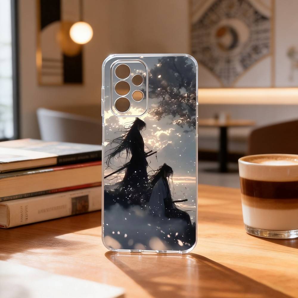 Anime mo dao zu shi Handyhülle Für Samsung S25,S24,S21,S22,S23,S30,Ultra,S20,Plus,Fe Transparente Hülle
