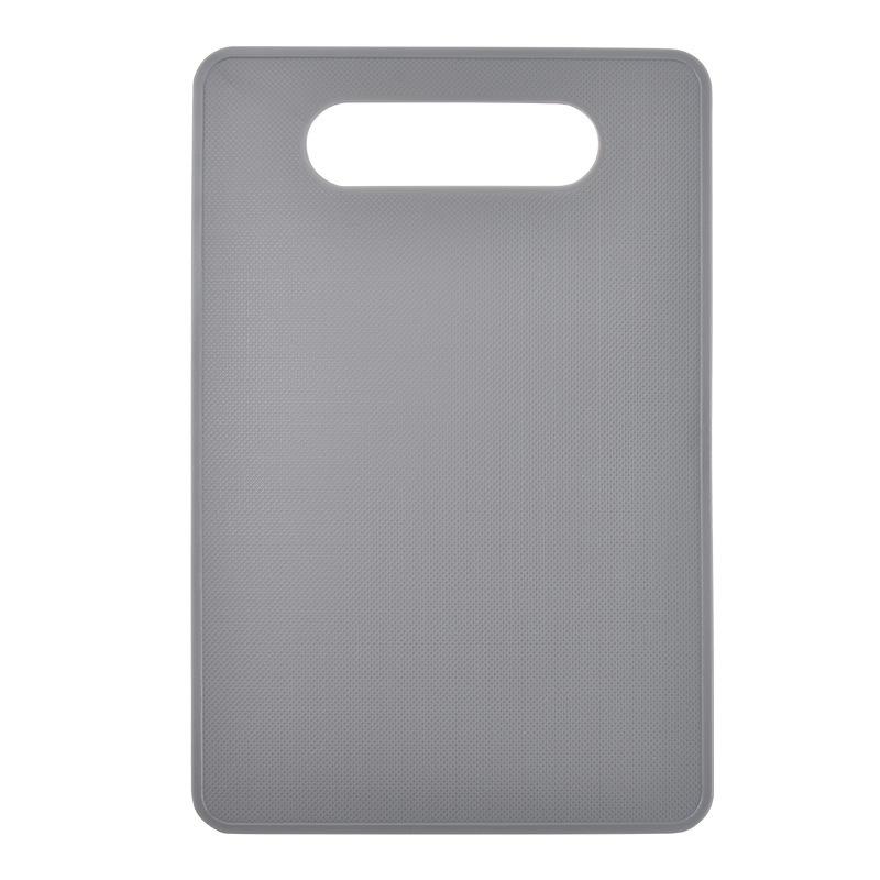 Square PP Plastic Double-Sided Cutting Board - Multi-Purpose for Food and Salad Prep, Household Use.
