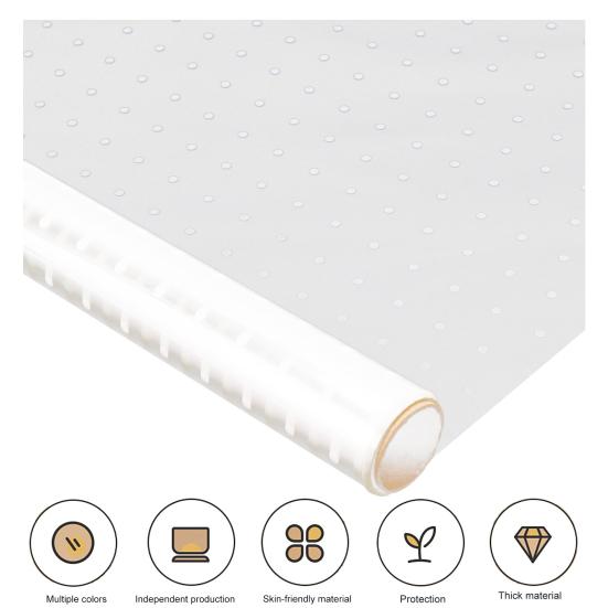 1 Roll Flower Wrapping Paper Durable Tear-resistant Transparent Gift Packaging Papers for Home Store