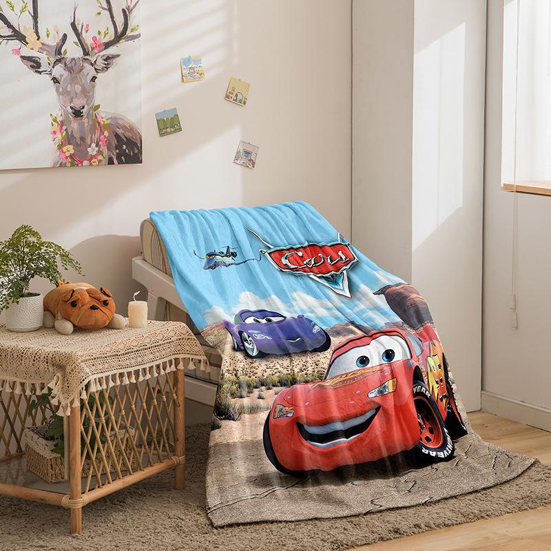 Cars Series Double-Sided Flannel 3D Digital Printing Blanket Blanket
