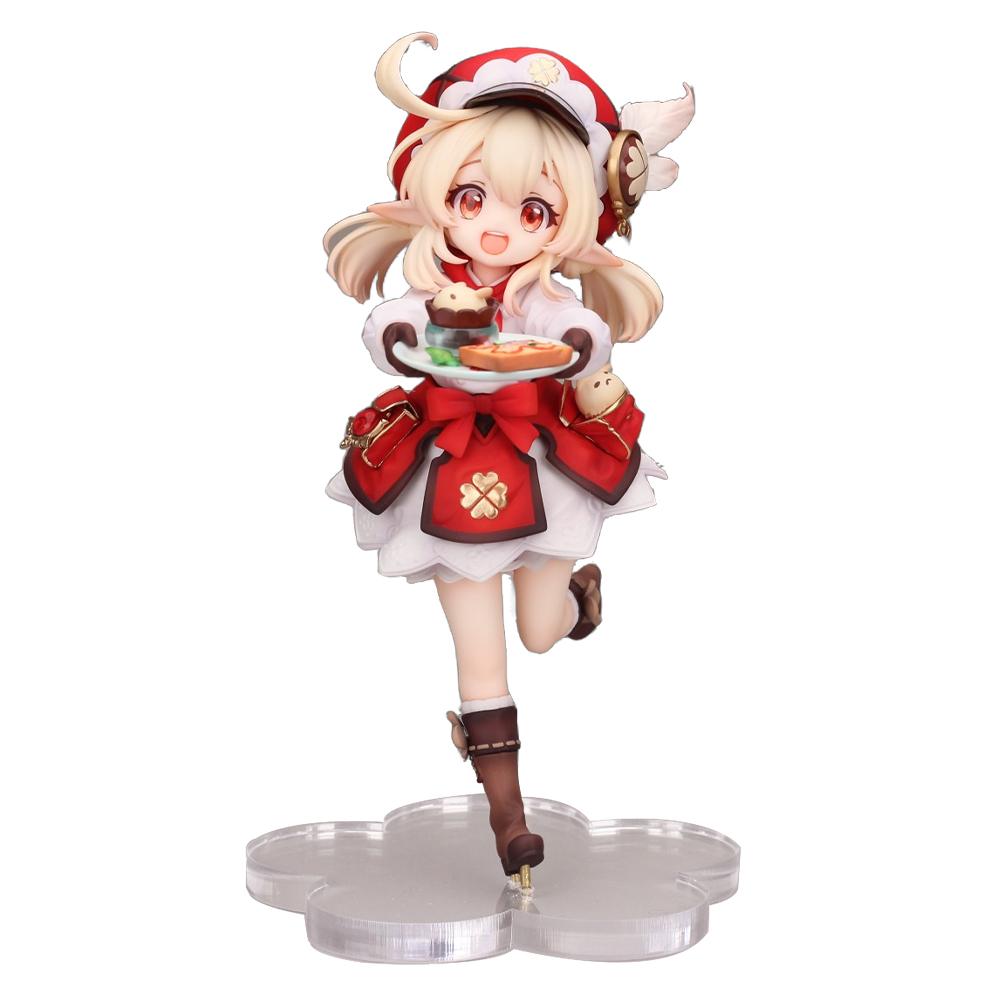 21CM Anime Spiel Genshin Impact Klee Niedliches Mädchen Figur Anime Modell Spielzeug Geschenke Sammlung Action Ornamente Mondvoller Blick PVC 1/7