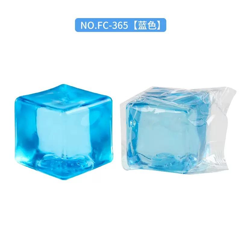 1Pc Cube Sensory Squeeze Toy With Super Solid Squish Stress Relief Anxiety Sensory Toys Soft Pinch Entertainment Game