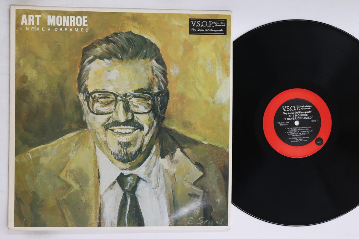 

LP Record ART MONROE - I Never Dreamed VSOP44 VSOP 1986 US Jazz Used