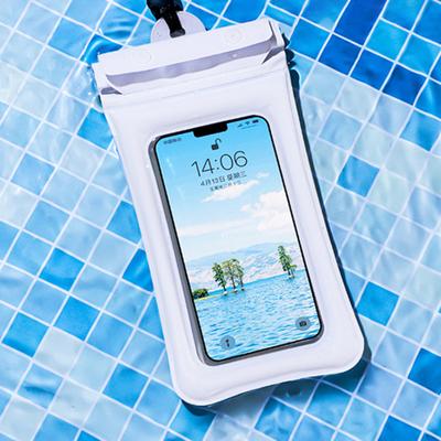 Waterproof Phone Pouch Fastener Tape Touchscreen Clear Window Leakproof Lanyard PVC Universal Phone Dry Bag Case Protector Phone Accessories