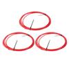 3PCS 1 4 Inch Copper Pipe Bending Strips PE Plastic Tube Bending Tool for Air Conditioning Repair 4 Meter