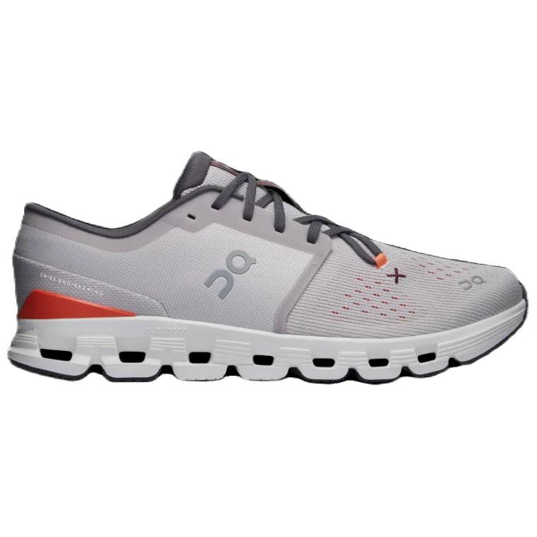 ON Cloud X 4 Silver Flame Men Sneakers Grey 3ME30042905