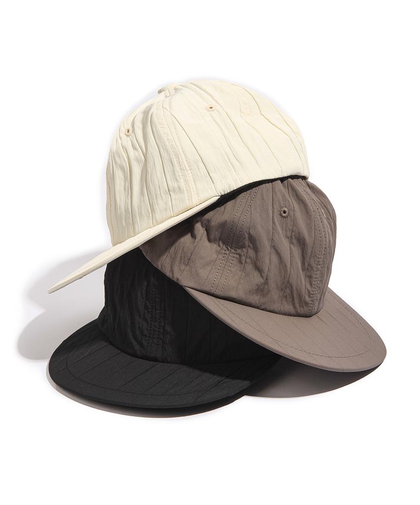 SLOWPOKE Quilted 6-Panel Cap Black