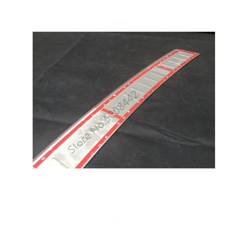 For Suzuki S-Cross Scross Sx4 2014 2015 2016 2017 Car External Rear Bumper Protection Trim Trunk Styling Cover Plate Pedal