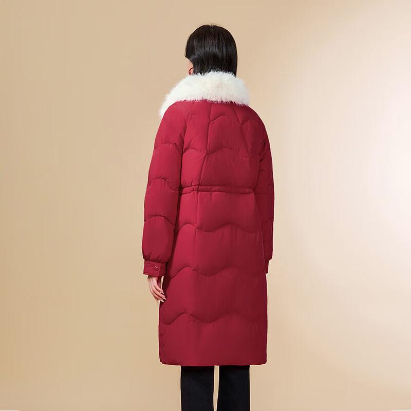 IEF Women's Winter Sweet Style Long Down Coat