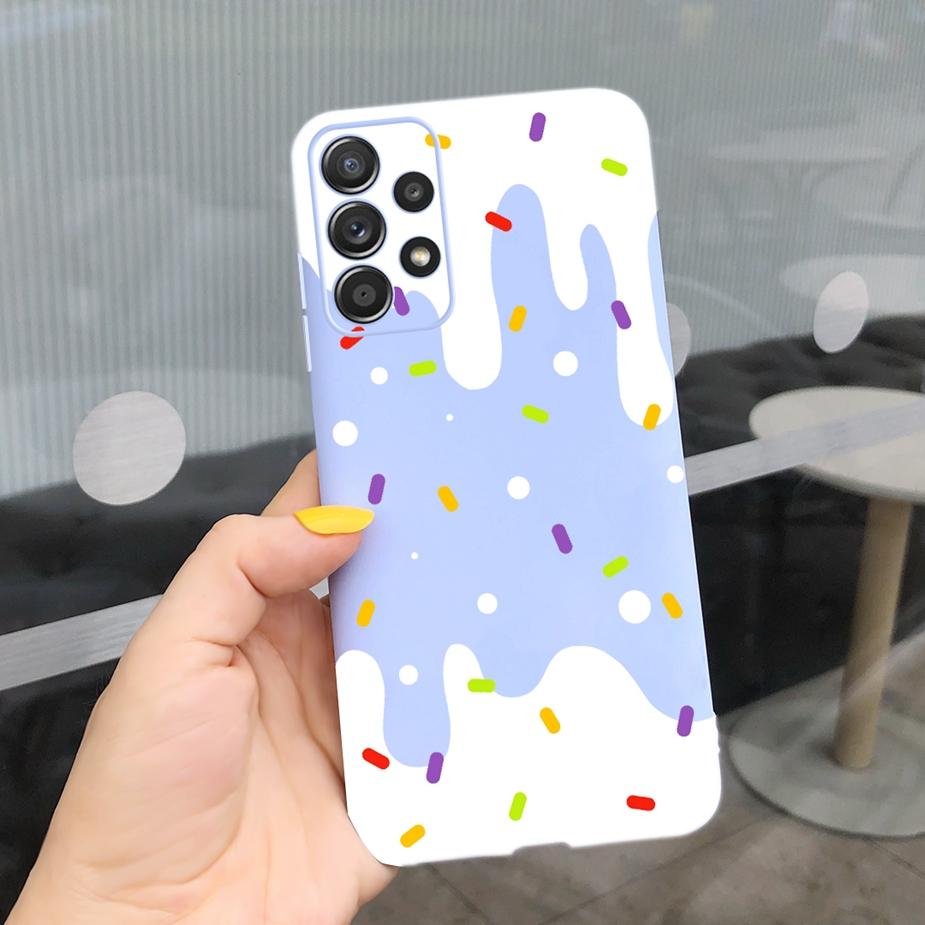 For Samsung Galaxy A52 A52s A72 5G Case New Fashion Candy Cartoon Cover For Samsung A52 A 52 s 72 GalaxyA72 Case Soft TPU Fundas