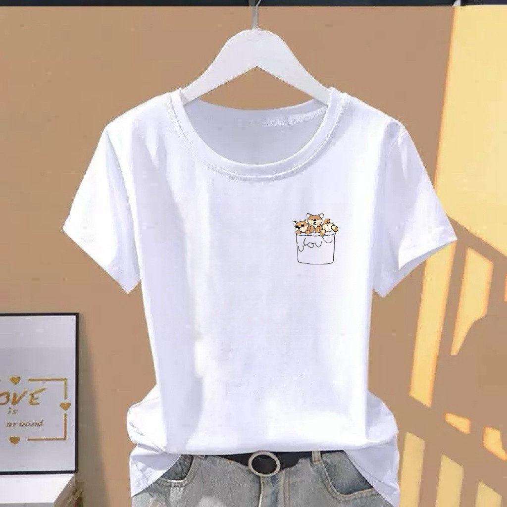 New 2026 Casual Women s Letter Print Short Sleeve T-shirt - Round Neck, Loose Fit, Fashionable Mom s Top XL