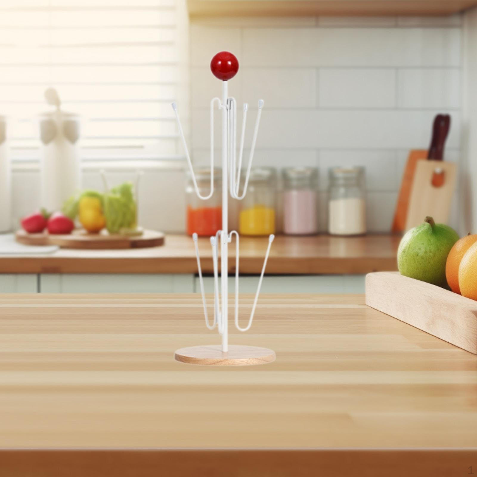 

Подставка для кофейной чашки, держатель для сушки бутылок, многоцелевая подставка для кружек красный