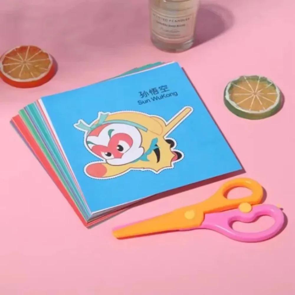48Pcs Kids Paper Cut Craft Kit - DIY Scrapbooking Art Supplies, Creative Learning Toys & Gift