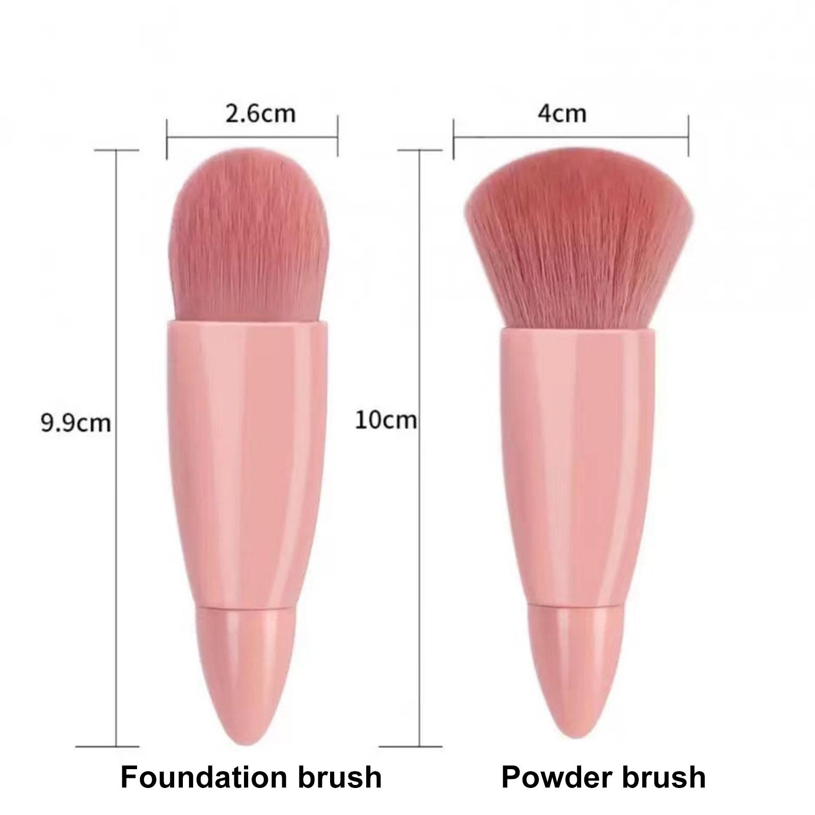 

5PCS Makeup Cosmetic Brushes Kit Set Concealers Eye Shadows BrowCelsius Eye Brushes with Storage Bag for Beginner Salon Show Perfor