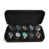 AUKURA 10 Slot Watch Case HardShell Watch Travel Storage Organizer Fits Large and Small Padded Watch - Box, Watches, Holder.