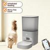 Smart Automatic Pet Feeder Timed Quantitative Feeding Remote Control Intelligent Food Dispenser for Dogs Cats