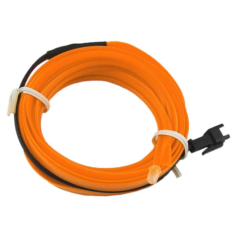 

Высокая яркость, сверхдолговечный автомобильный свет, лампа для салона автомобиля, новая 1 м 12 В светодиодная декоративная атмосфера, низкое потребление, прокладка провода#266675 оранжевый