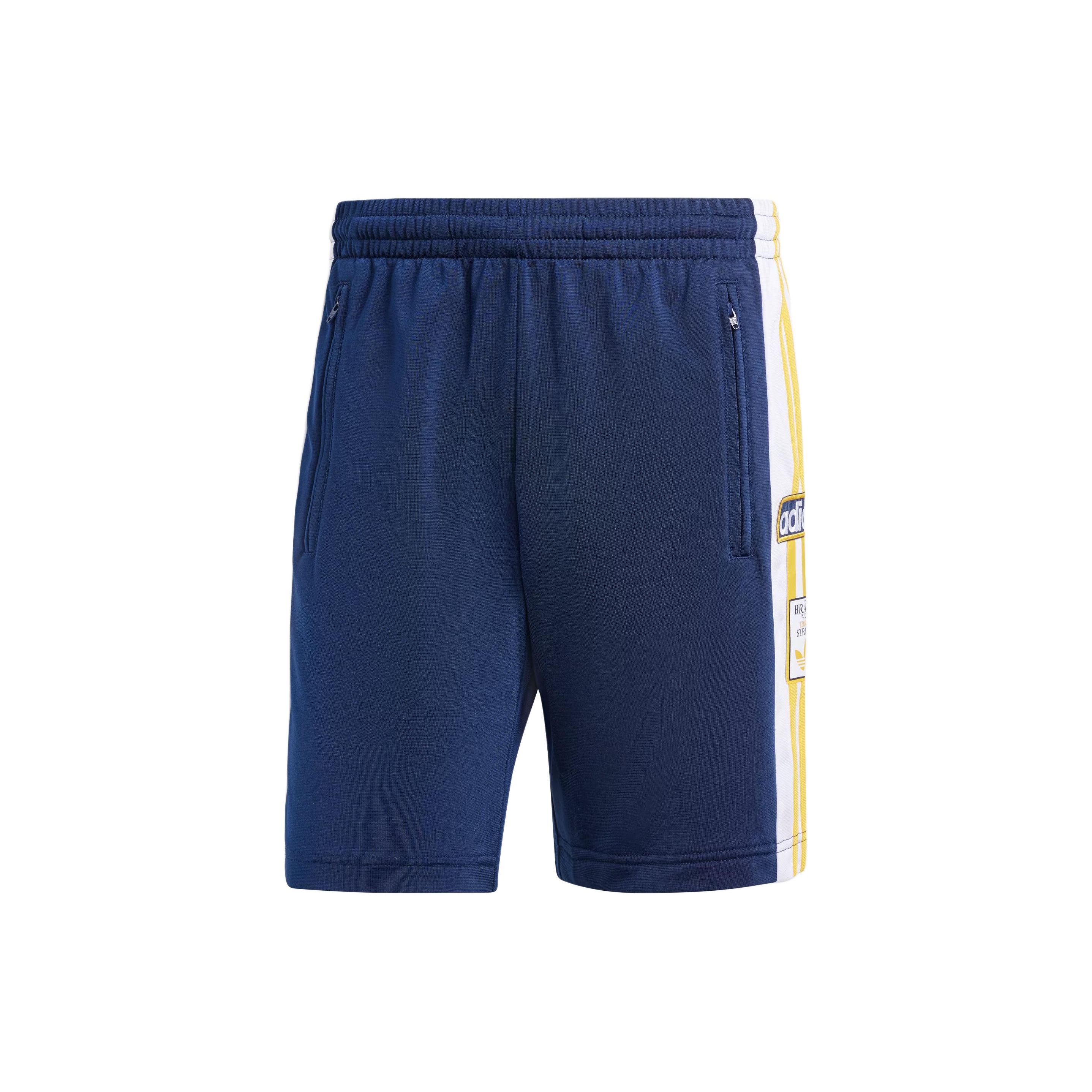 

adidas Originals Unisex Adicolor Classics Adibreak Shorts Navy White Gold IU2372 S