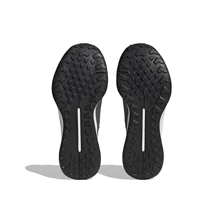 Adidas Voyager 21 Fabric Slip-Resistant Durable Lightweight Mid-Top Outdoor Functional Shoes Unisex Shoes Gray Blue HP8627
