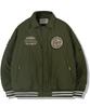 Gubin Over Patch Padded Blouson - Khaki