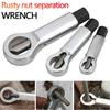 Duty Rust Resistant Damaged Nut Splitter Remover Rusty Nut Splitter Spanner Remove Cutter Tool Steel Wrench Hex Extractor Tools