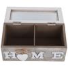 Tea Bag Jewelry Organizer Storage Box Desktop Container