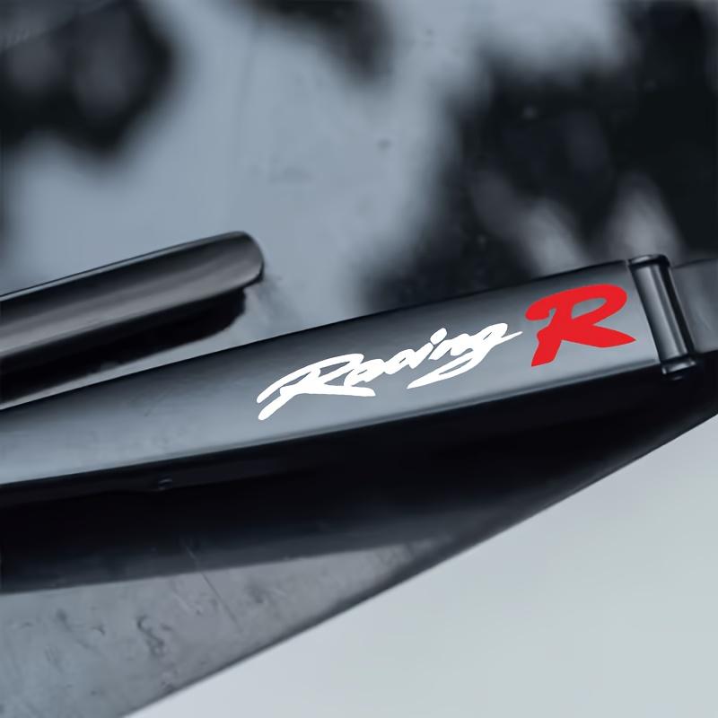 Matte Self-Adhesive Vinyl Windshield Wiper Sticker Car Decal Cover Car Body Scratch Auto Exterior Decor