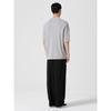 8SECONDS Half Milano Collared Short Sleeve Knit Light Gray (424751Ly12)