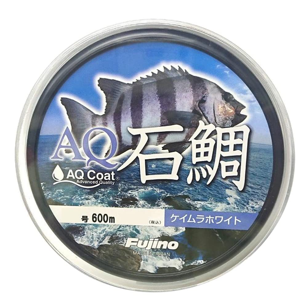 

Fujino AQ Stonefish Nylon Kamemura Size 22 Line, White, 600m,