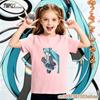 Boys Girls Daily Sportswear 2026 Summer Hatsune Miku Y2K Retro Printed Short Sleeve TShirt Loose Breathable Unisex Fashion Tee