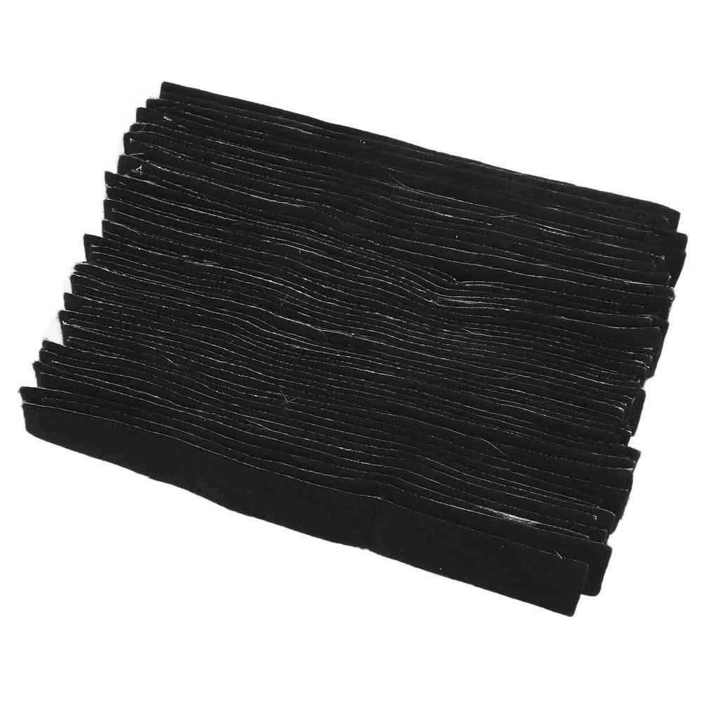50pcs Incense Burner Ash Catcher Pads Long Strips Heat Insulating Cotton Fireproof Incense Burner Pads